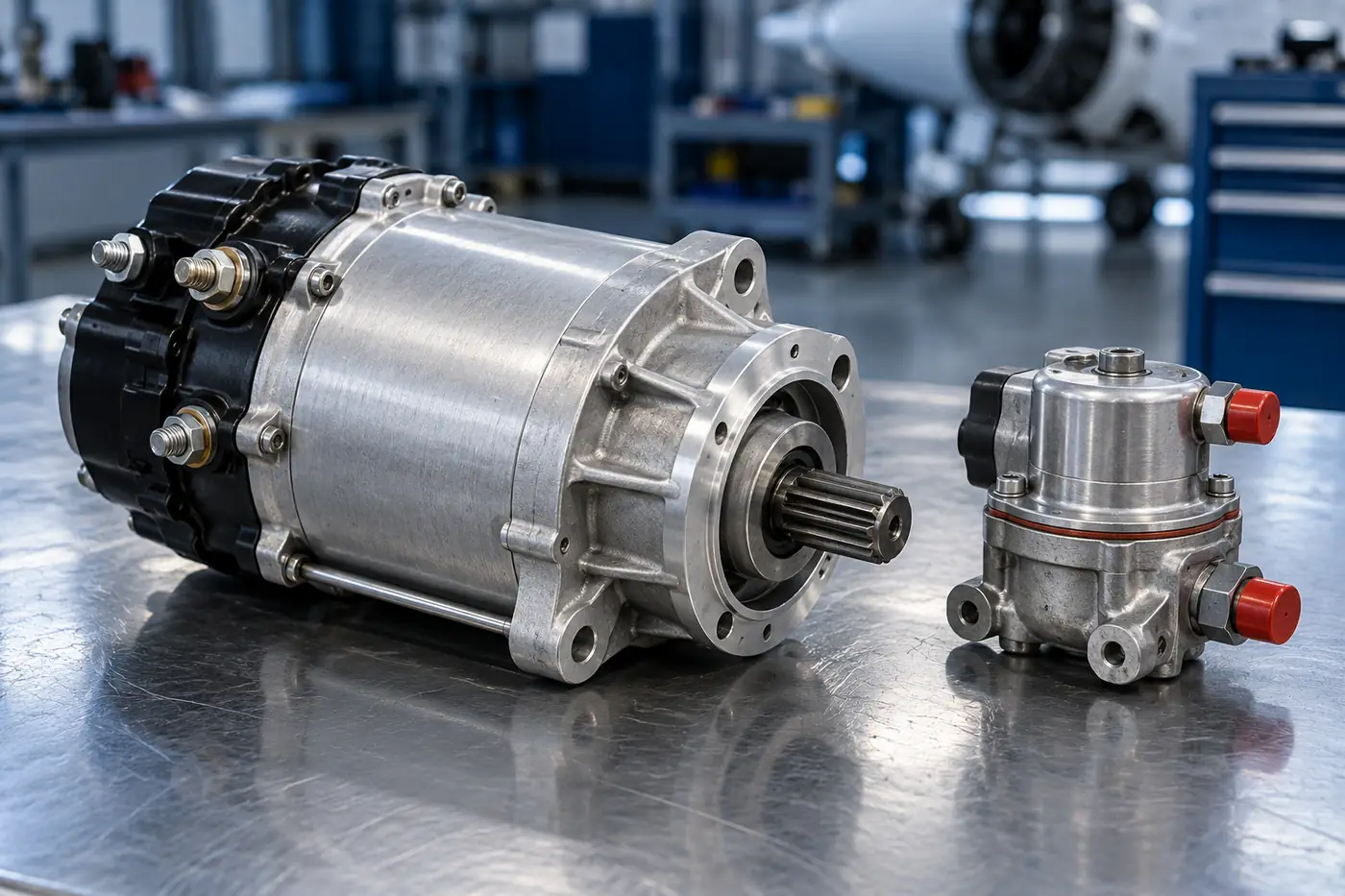 Repairable aviation starter-generator and aircraft fuel pump