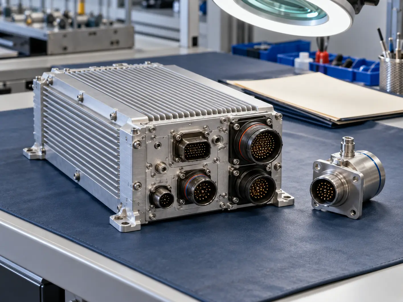 Aircraft avionics unit and sensor module with inspection documents