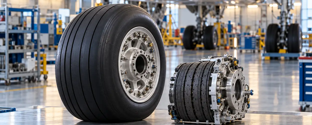 Repairable aircraft wheel and carbon brake assembly for rotable component exchange