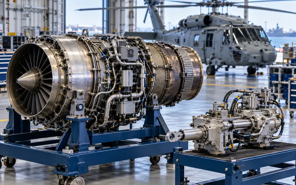 Aircraft engine and rotable components for naval aviation maintenance
