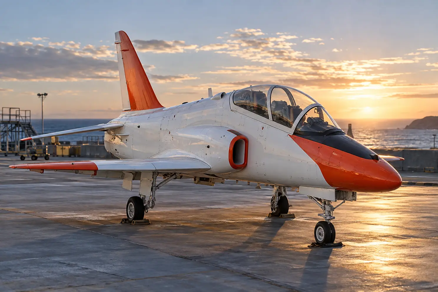 Naval jet training aircraft