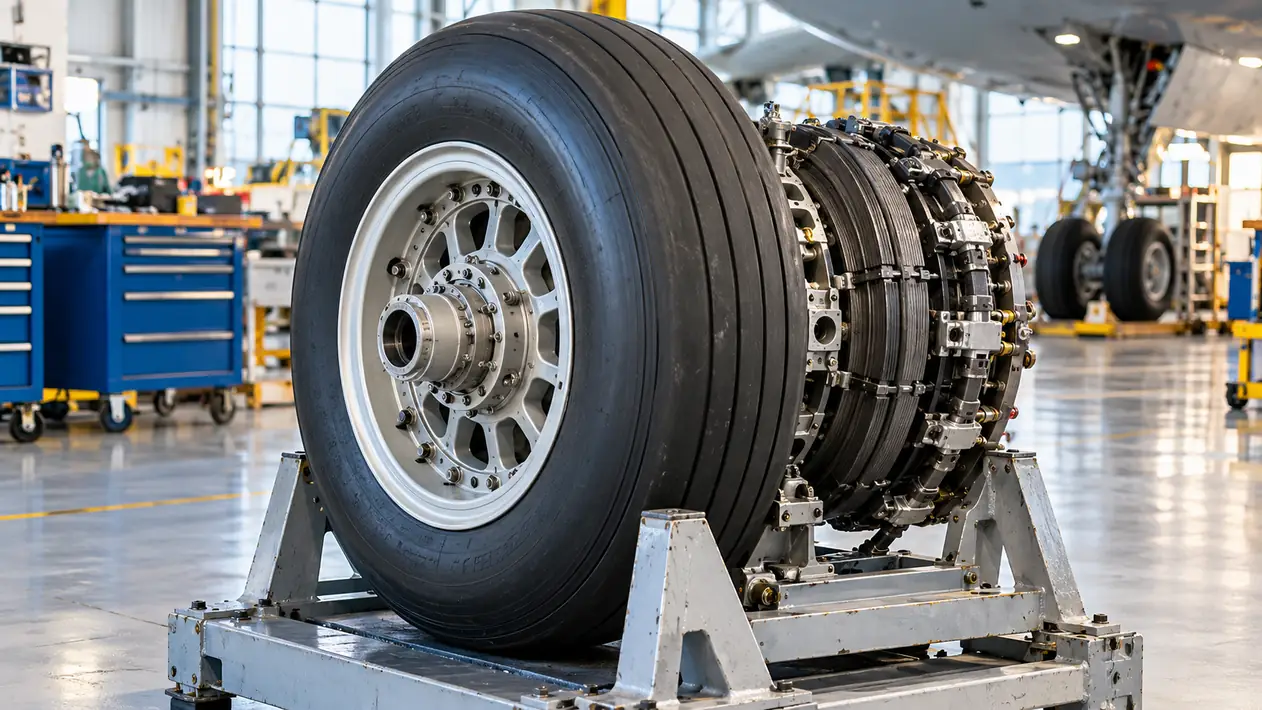 Repairable aircraft wheel and brake assembly