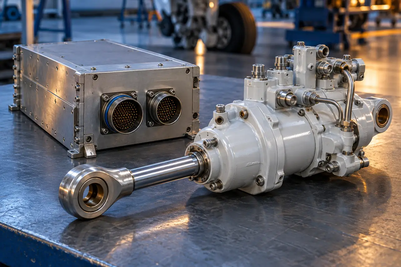 Avionics and flight controls representative component photograph