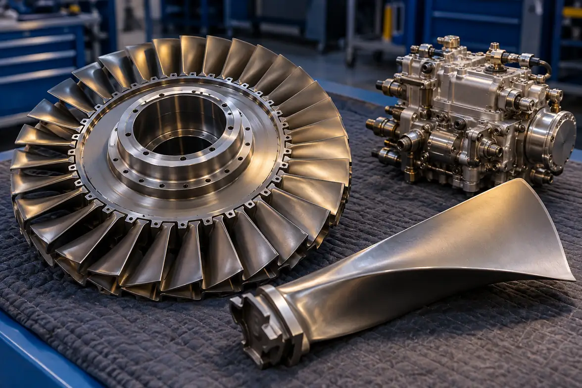 Engine components and accessories representative photograph