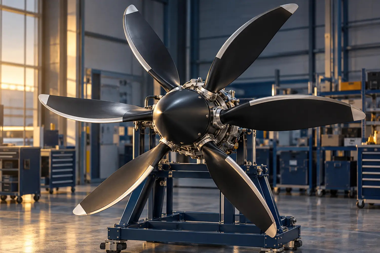 Propeller systems representative component photograph